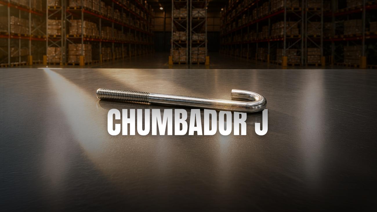 chumbador j galvanizado