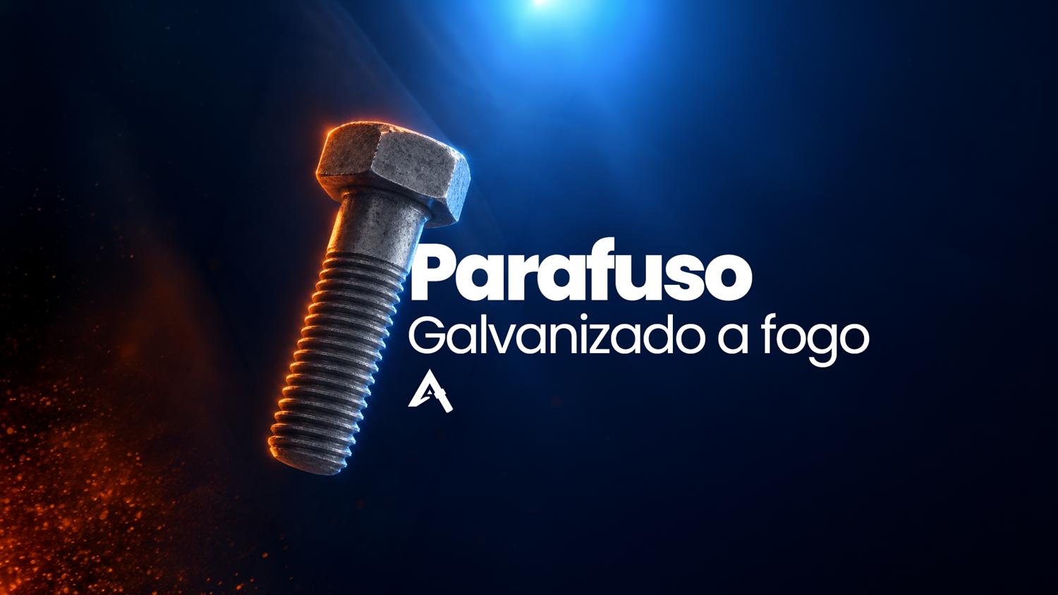 Parafuso metálico com acabamento especial